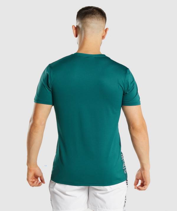 Panske Tricka Gymshark Sport Tyrkysové | SO5731960